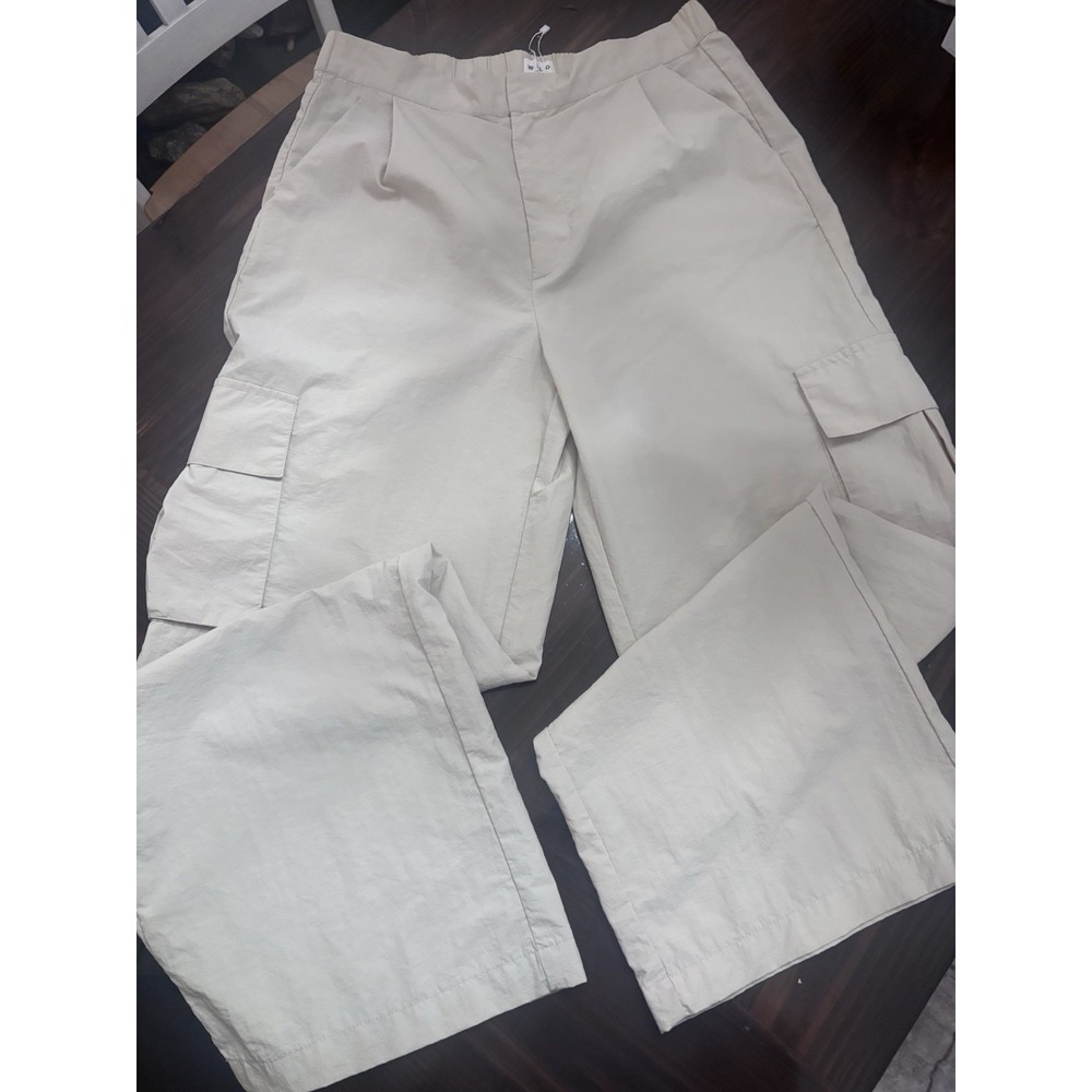 Wilo the Label Anthropologie Parachute Fly Cargo Pants Wide Leg Medium